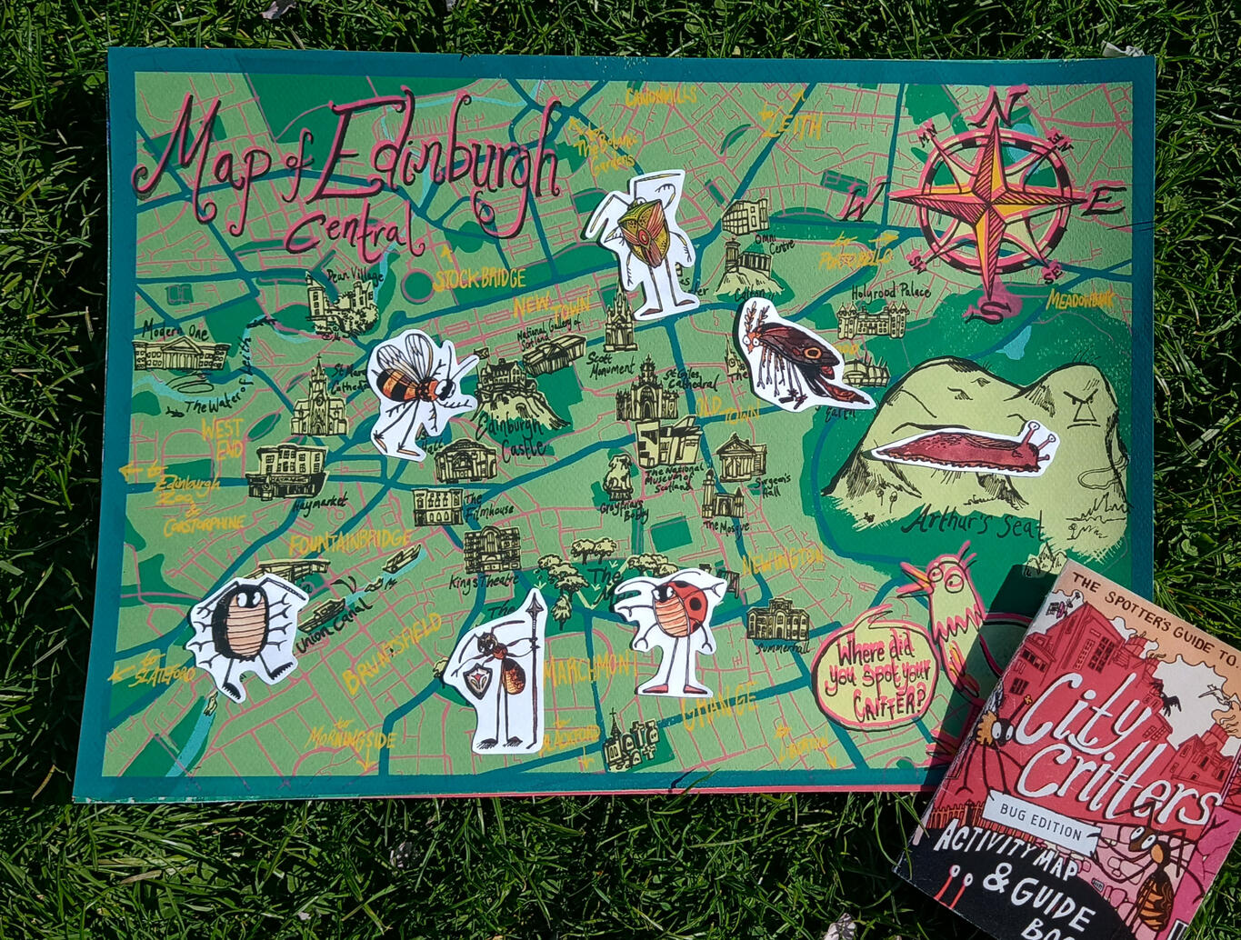 City Critters Activity Map and Guide