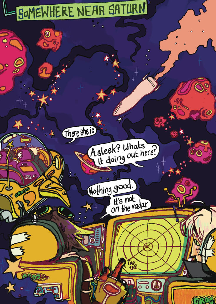 Space Junk Comic Page