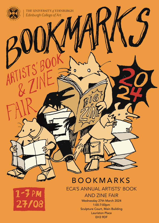 ECA Bookmarks Poster Design